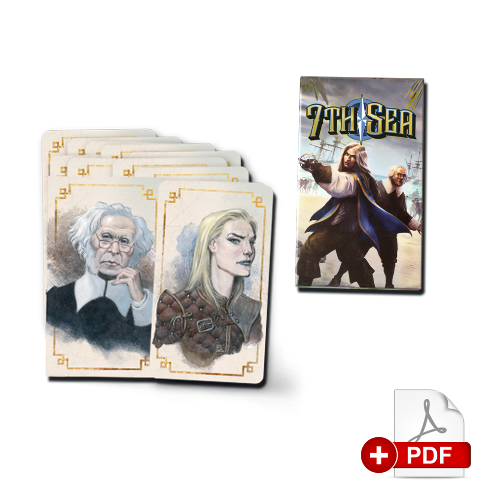 7th Sea:The Price of Arrogance NPC Cards