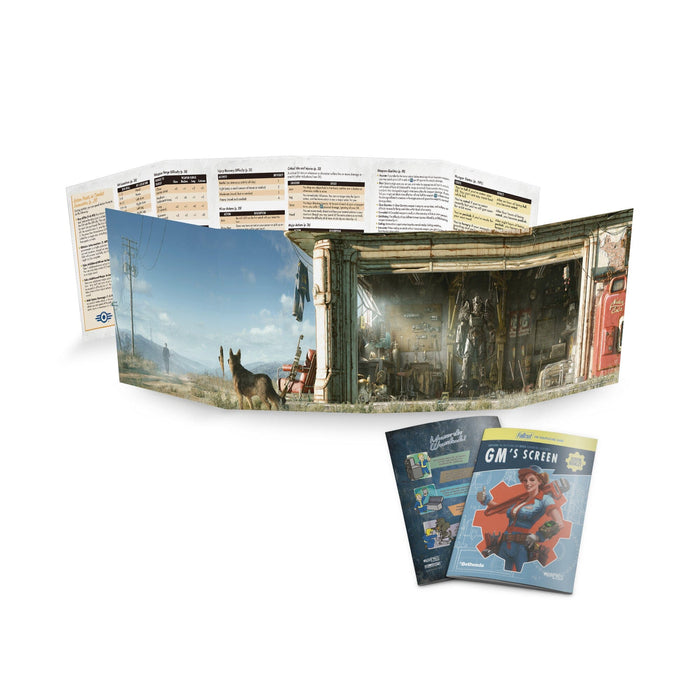 Fallout RPG: GM Screen, Booklet, & Flysheet