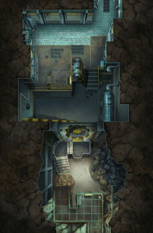 Fallout RPG: Map Pack 1 - Vault