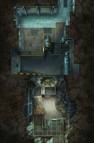 Fallout RPG: Map Pack 1 - Vault