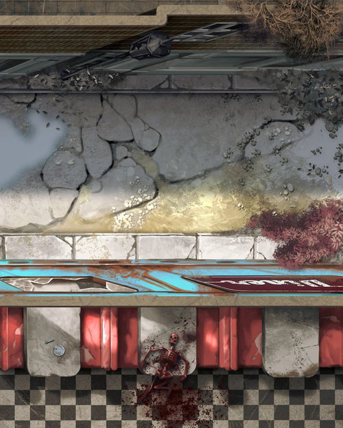 Fallout RPG: Map Pack 2: Wasteland Locales