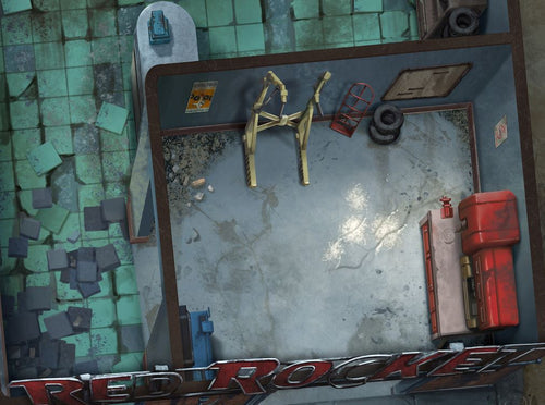 Fallout RPG: Map Pack 2: Wasteland Locales