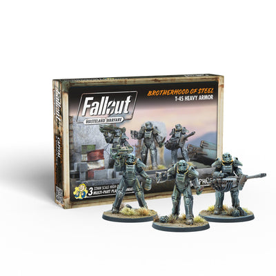 Fallout Wasteland Warfare Brotherhood of Steel: Heavy Armor (T45)