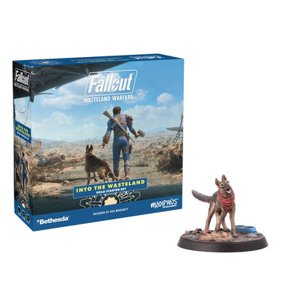 Fallout Wasteland Warfare:  Starter - Into the Wasteland w/ Dogmeat with Goggles