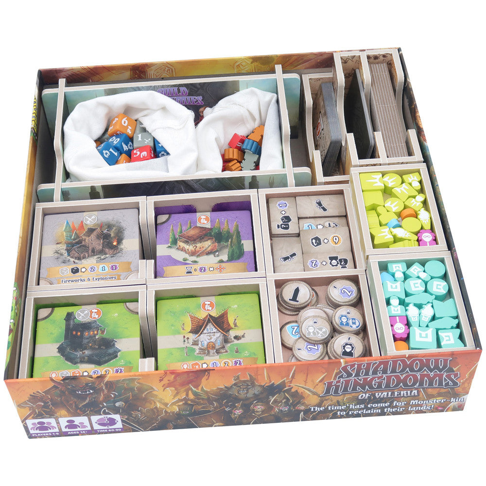 Box Insert Folded: Color: Guild Academies of Valeria