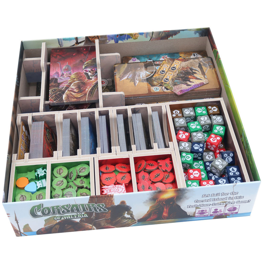 Box Insert Folded: Color: Shadow Kingdoms of Valeria