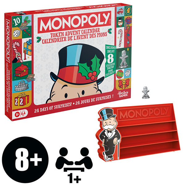 Advent Calendar: Monopoly Tokens