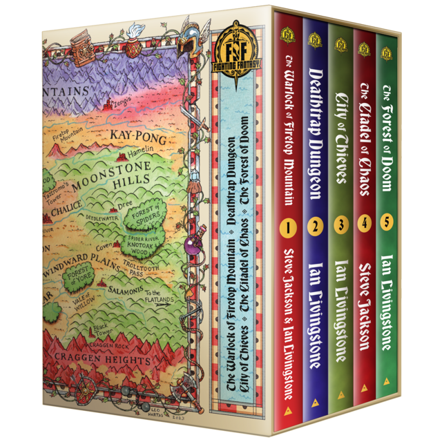 Fighting Fantasy: Slipcase Five Book Set