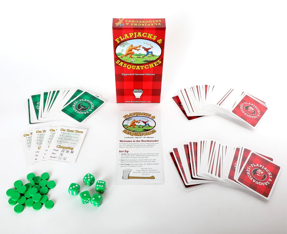 Flapjacks & Sasquatches: The Dice Game