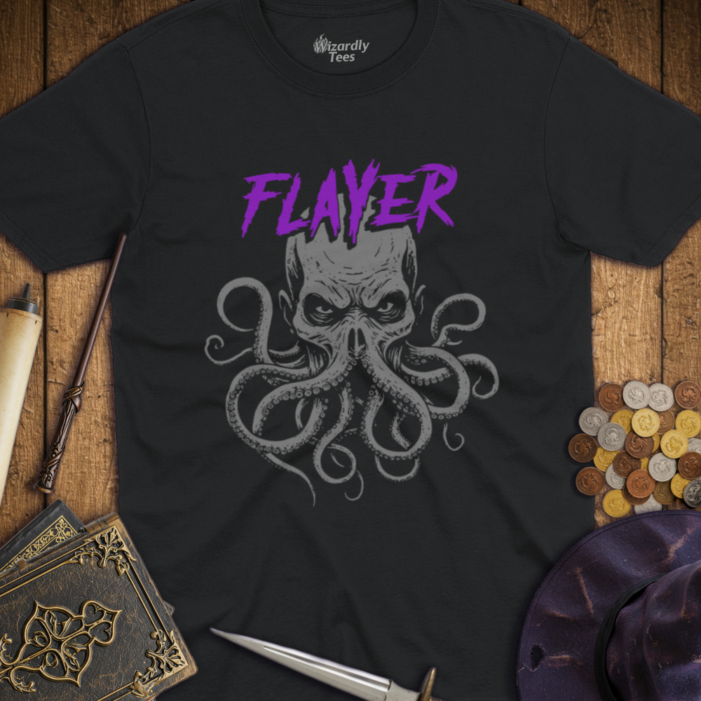 T-Shirt Wizardly: Flayer Purple