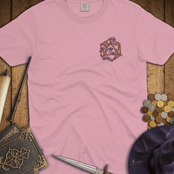 T-Shirt Wizardly: Floral D20 Premium