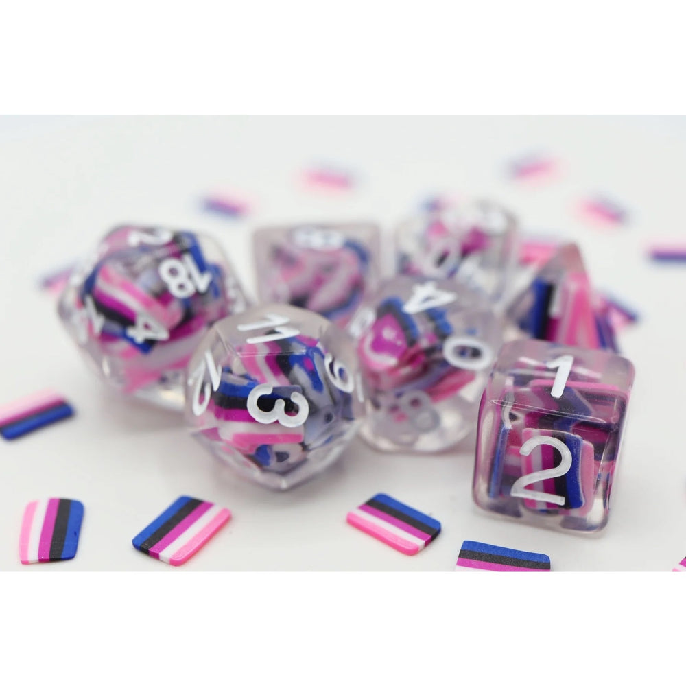 Dice Foam Brain Games: Poly 7-Set