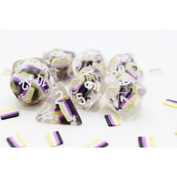 Dice Foam Brain Games: Poly 7-Set