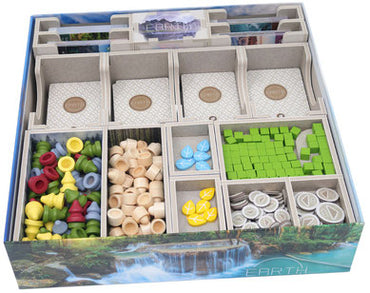 Box Insert Folded: Color: Earth