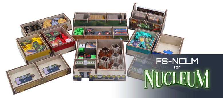 Box Insert Folded: Color: Nucleum