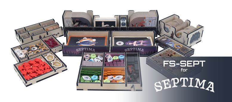 Box Insert Folded: Color: Septima