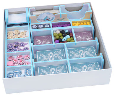 Box Insert Folded: Wyrmspan Color