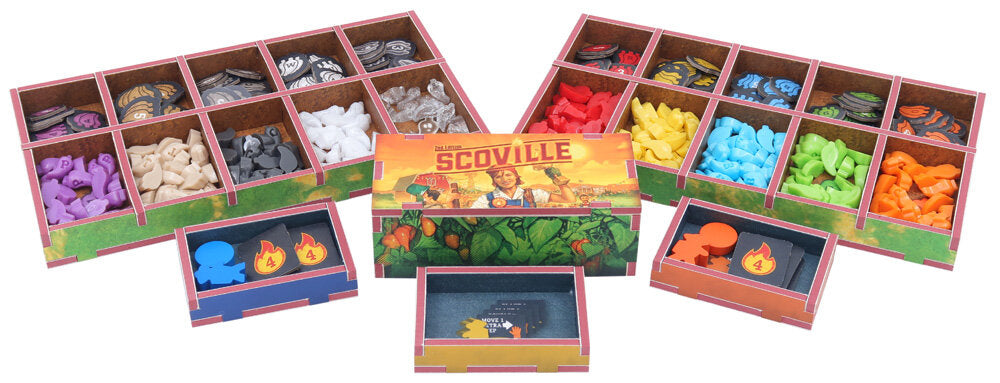 Boardgame Insert Folded: Scoville (SECOND Edition)