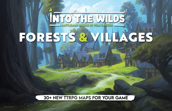 Battlemap Books Into the Wilds