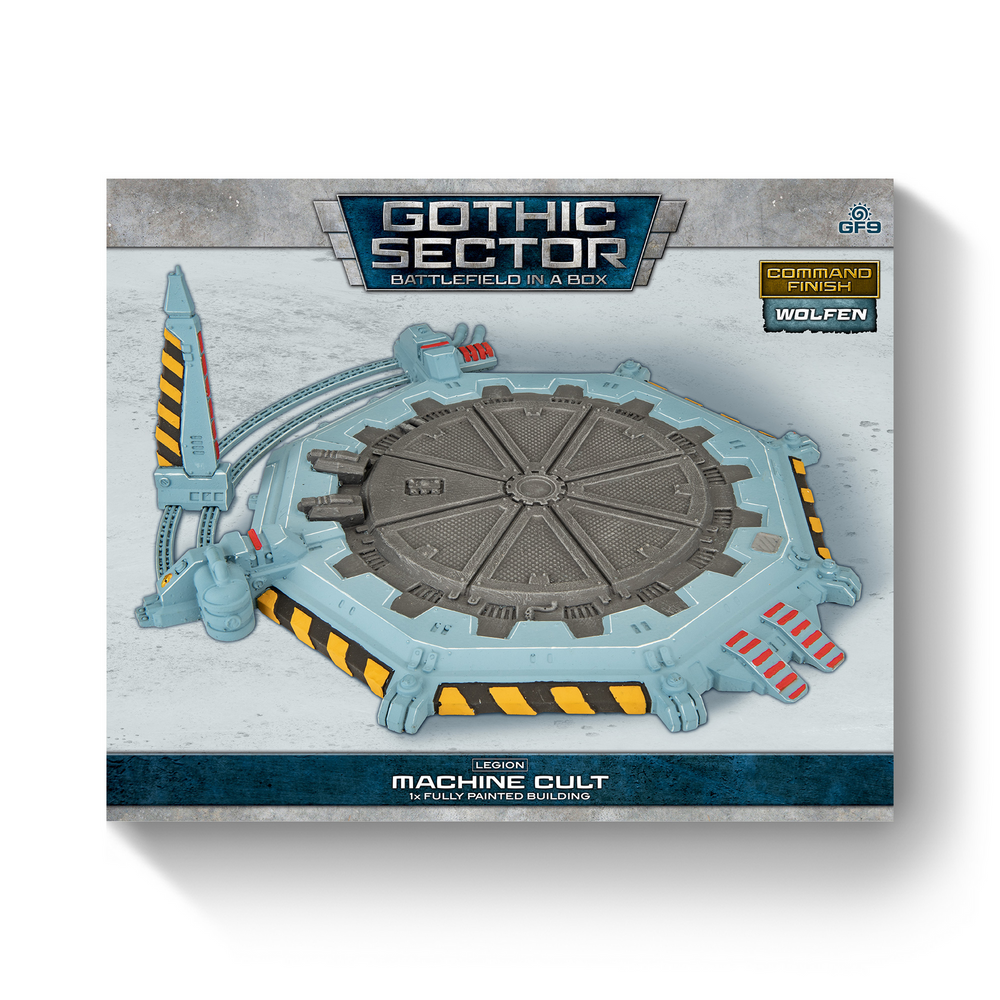 Terrain GF9: Gothic Sector- Legion Machine Cult Alternate Paint Scheme (x1), 30mm scale