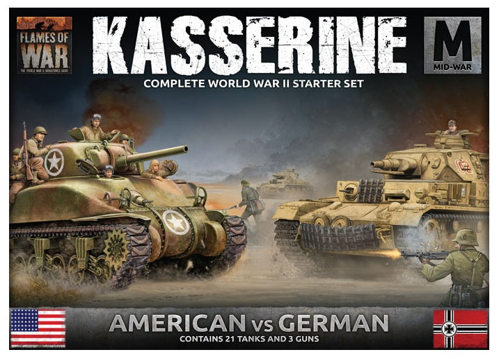 Flames of War: Starter - Kasserine - Mid-War US vs Germany