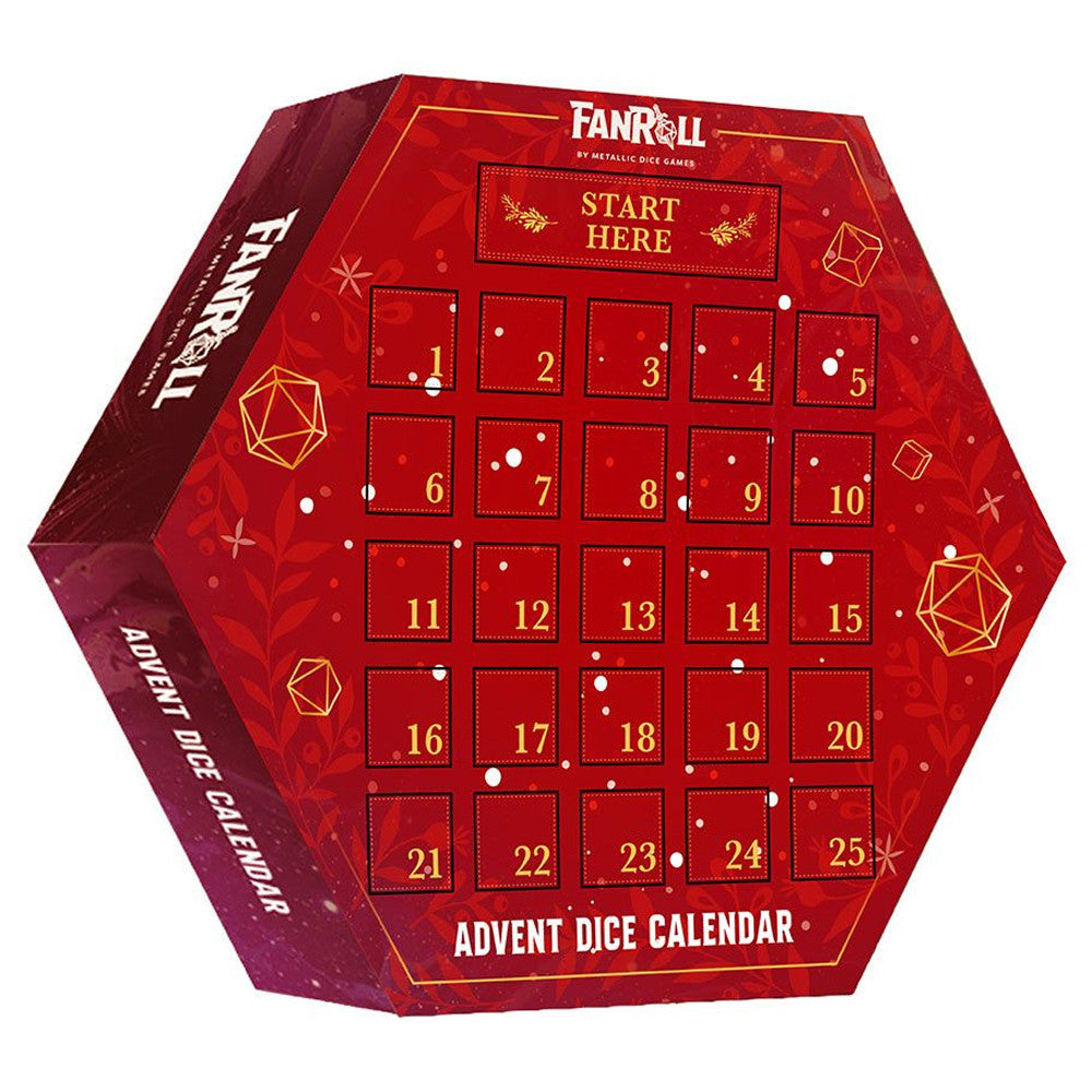 Advent Dice Calendar FanRoll: Valentines Day
