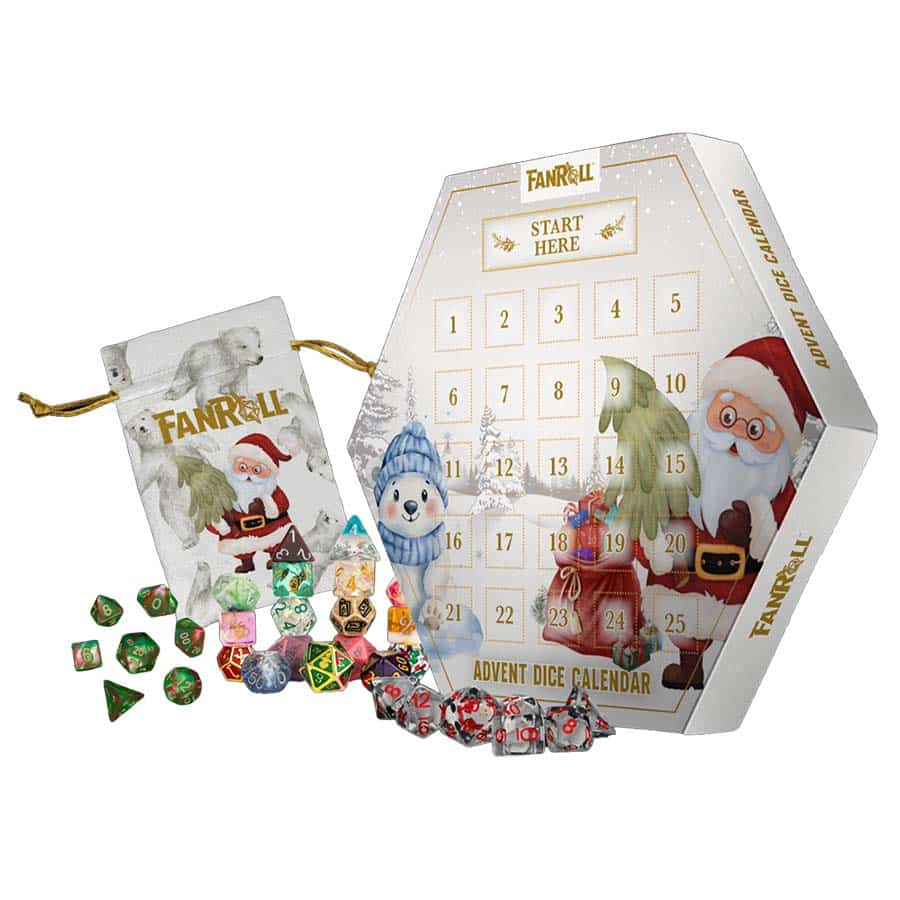 Advent Calendar Fanroll: Holiday Dice 2026