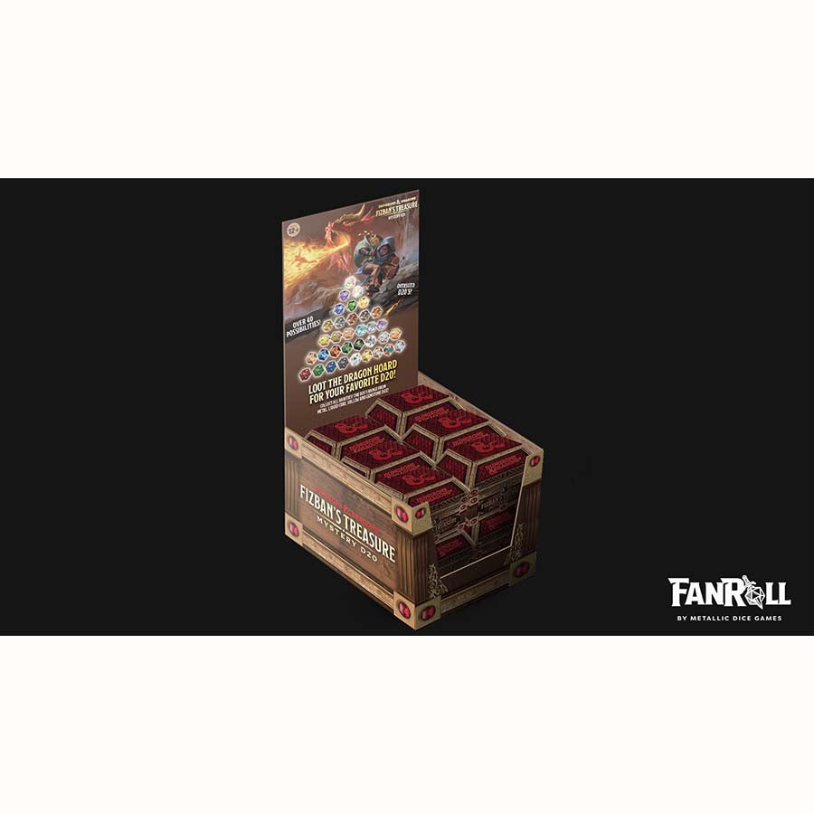 Dice Fanroll: Misfit Mystery Box - D&D Fizban's D20 Treasure