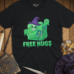 T-Shirt Wizardly: Free Hugs Gelatinous Cube