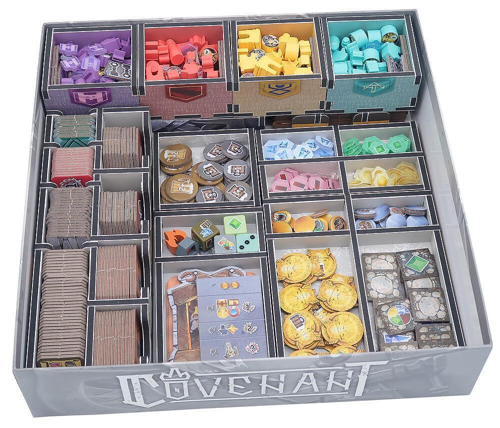 Box Insert Folded: Color: Covenant