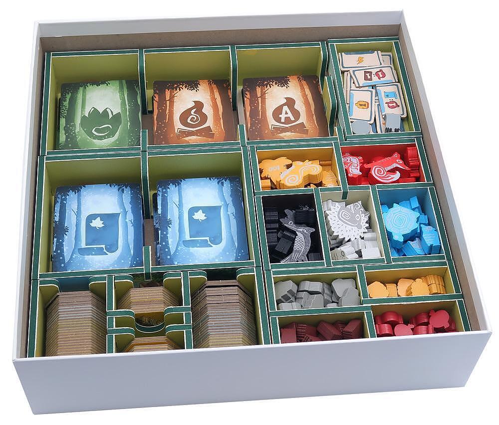 Box Insert Folded: Color: Emberleaf