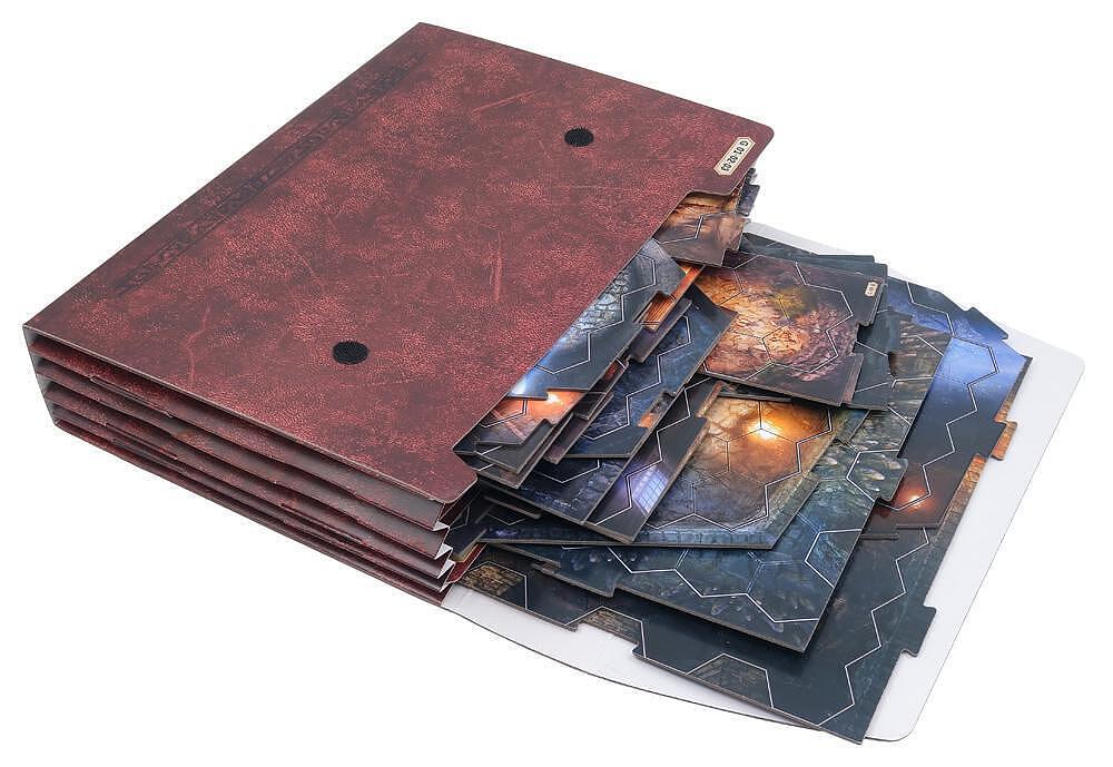 Boardgame Insert Folded: Gloomhaven - Map Archive