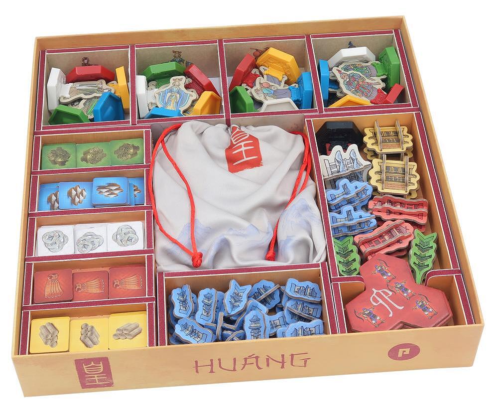 Box Insert Folded: Color: Huang