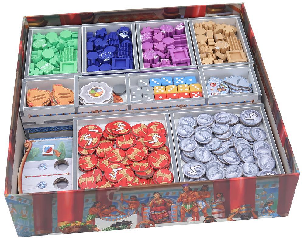 Box Insert Folded: Color: Minos: Dawn of the Bronze Age