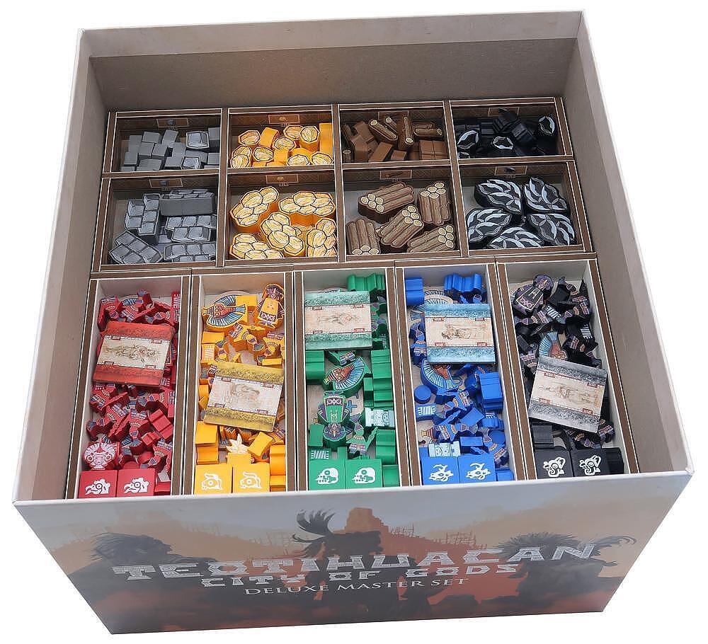 Boardgame Insert Folded: Teotihuacan Deluxe Master Set