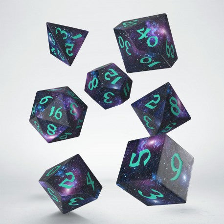 Dice Q-Workshop: Poly 7-Set Full Art