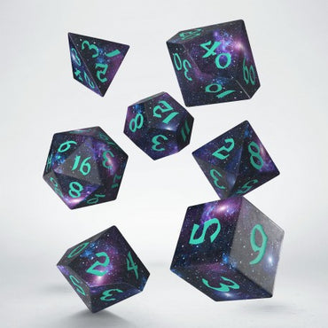 Dice Q-Workshop: Poly 7-Set Full Art