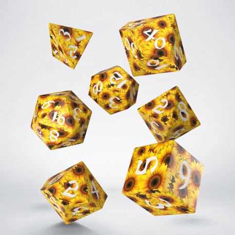 Dice Q-Workshop: Poly 7-Set Full Art