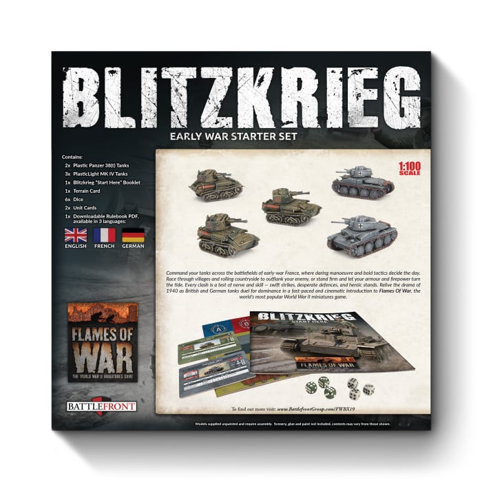 Flames of War: German Starter - Blitzkrieg