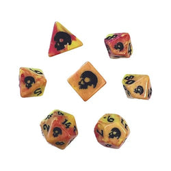 Dice Black Oak: Poly 7 Set