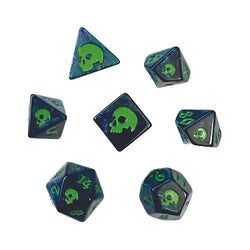 Dice Black Oak: Poly 7 Set