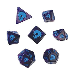 Dice Black Oak: Poly 7 Set