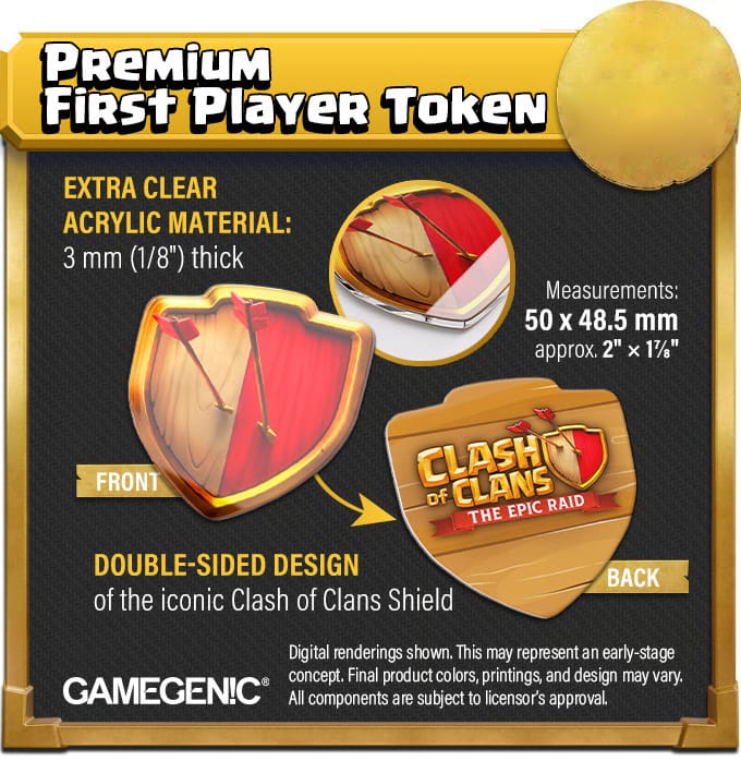 Clash of Clans: Premium First Player Token