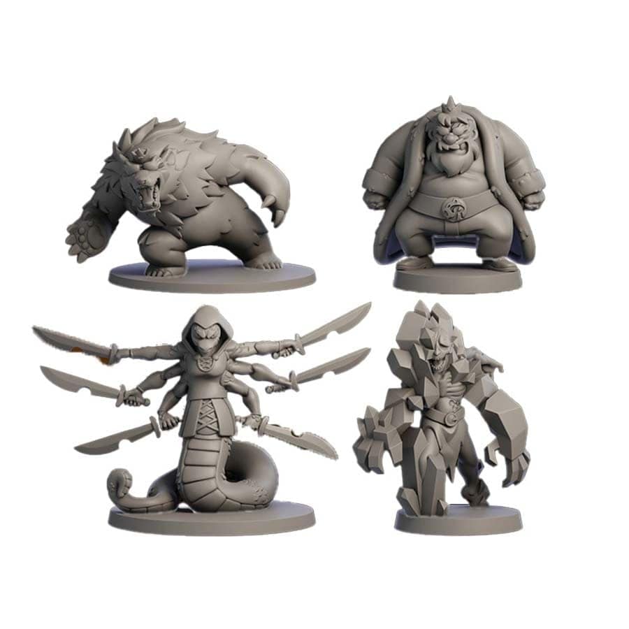 Dungeons & Dragons Fool's Gold: Miniatures Set 4 - Villains