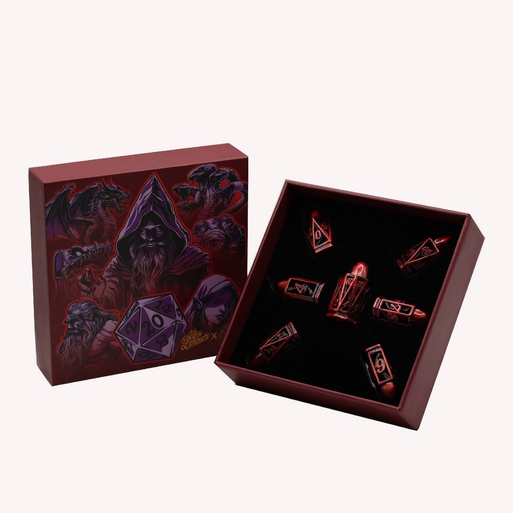 Dice LPG: Poly 7 Set Bullet
