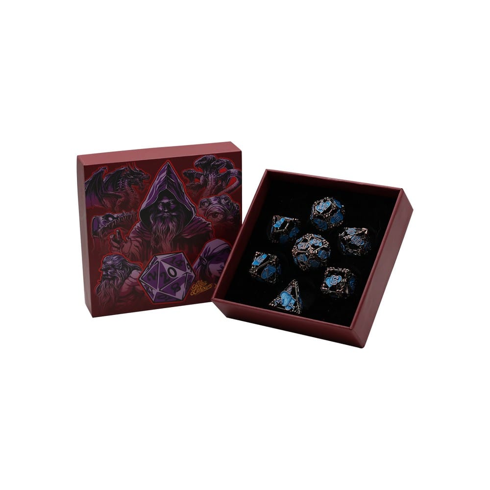 Dice LPG: Poly 7 Set Heart