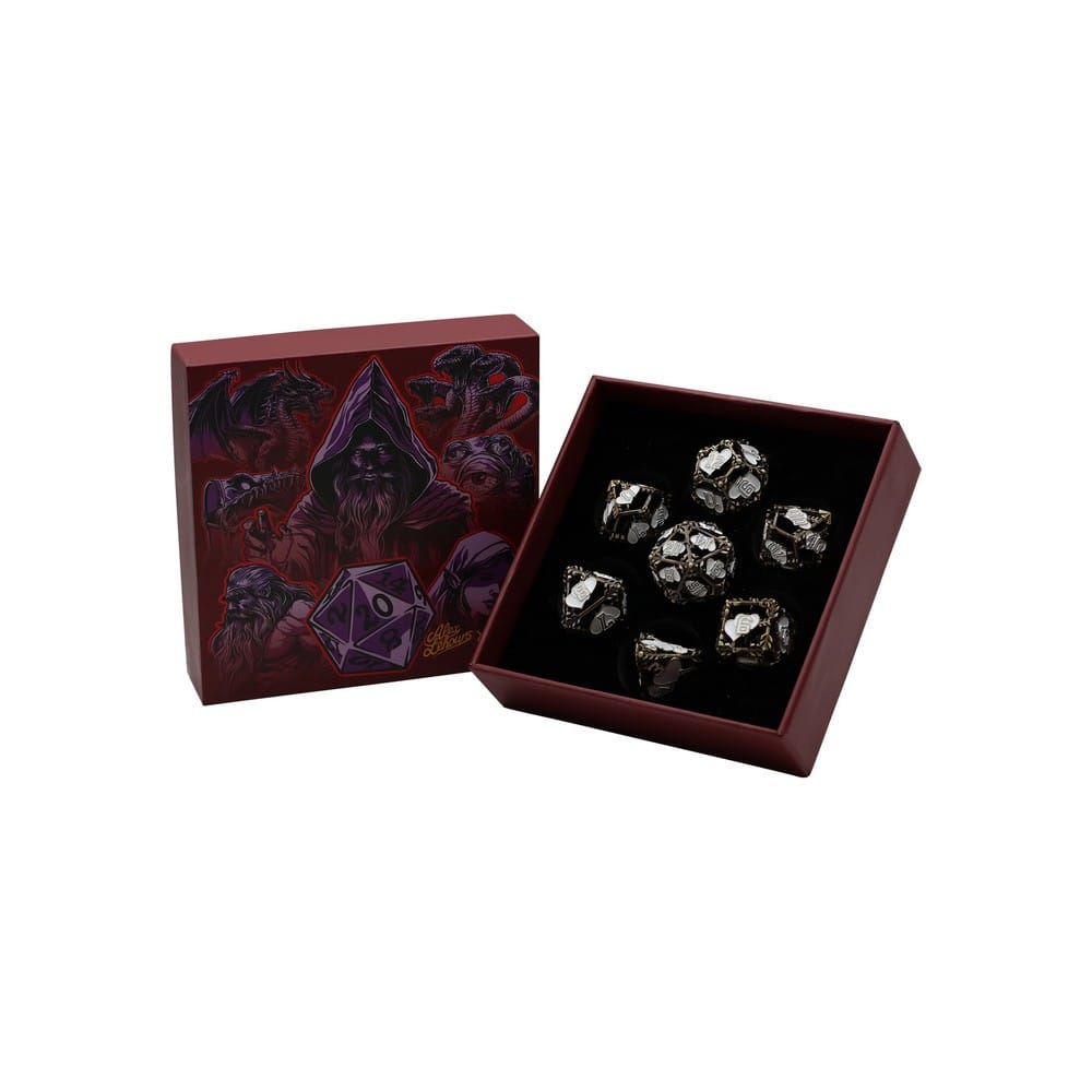 Dice LPG: Poly 7 Set Heart