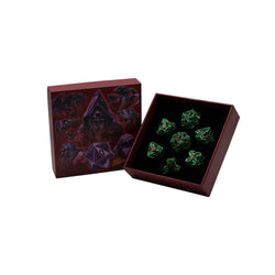Dice LPG: Poly 7 Set Leaf
