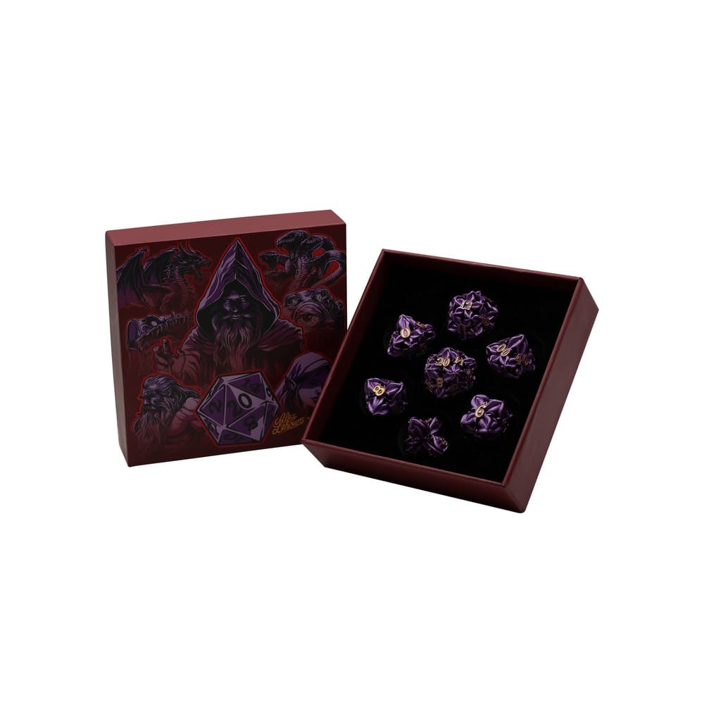 Dice LPG: Poly 7 Set Leaf