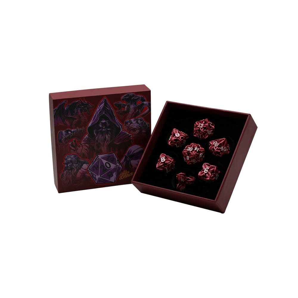 Dice LPG: Poly 7 Set Leaf